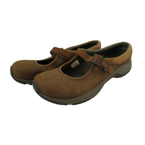 Merrell Moc Womens Q Form Shoes 10 Brown Mary Jane - Picture 1 of 8